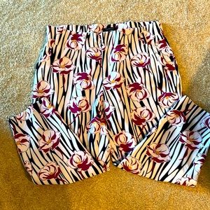 EUC Ashley Stewart Floral Dress Pants Size 22